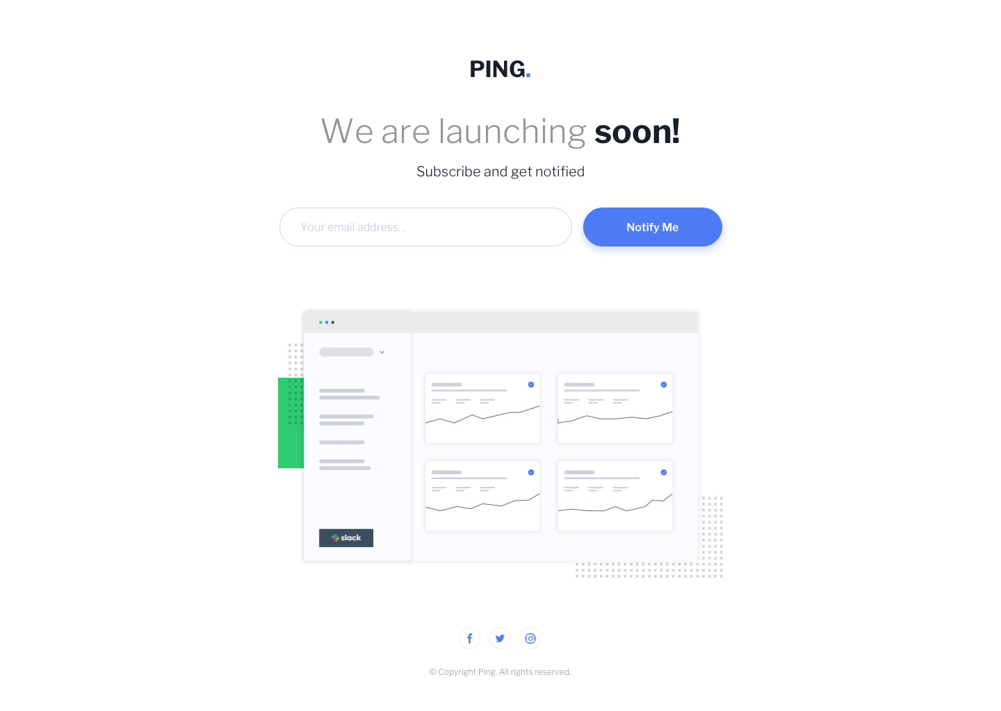 ping-coming-soon-page